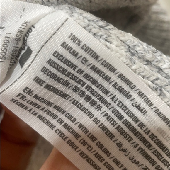 Abercrombie & Fitch cotton grey open front sweater - Picture 5 of 6